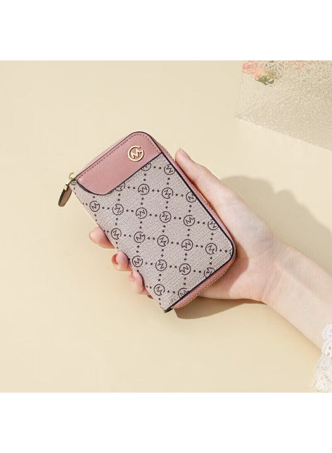Golf Golf Key Case For Women, Fashionable Printed Card Holder, Multifunctional Zipper Coin Purse, Car Keychain, Gift Box Set - Image 3
