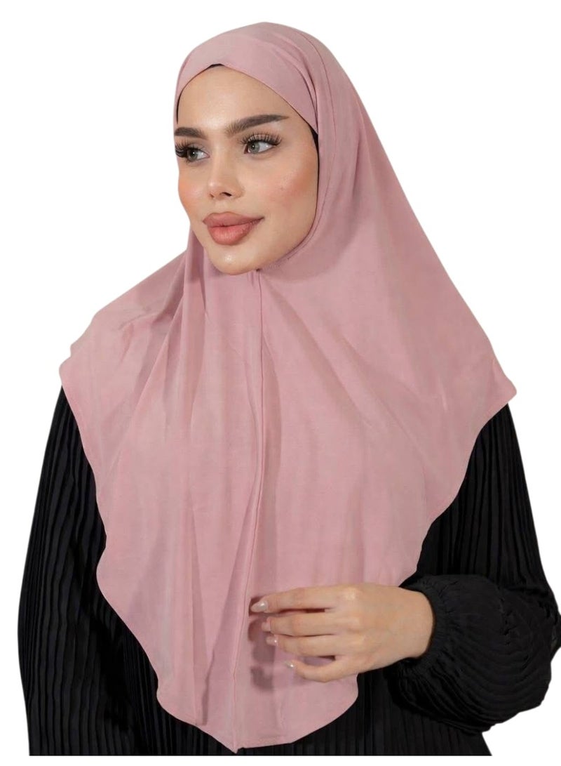 تلبيسه حجاب ماتريال قطن مقاس فضفاض