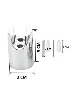 CLINTON CLINTON MultiPurpose Wall Mounted Hook for FaucetHealth Faucet HolderHand Shower Holder Pack of8  - Image 2