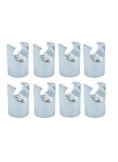 CLINTON CLINTON MultiPurpose Wall Mounted Hook for FaucetHealth Faucet HolderHand Shower Holder Pack of8  - Image 1
