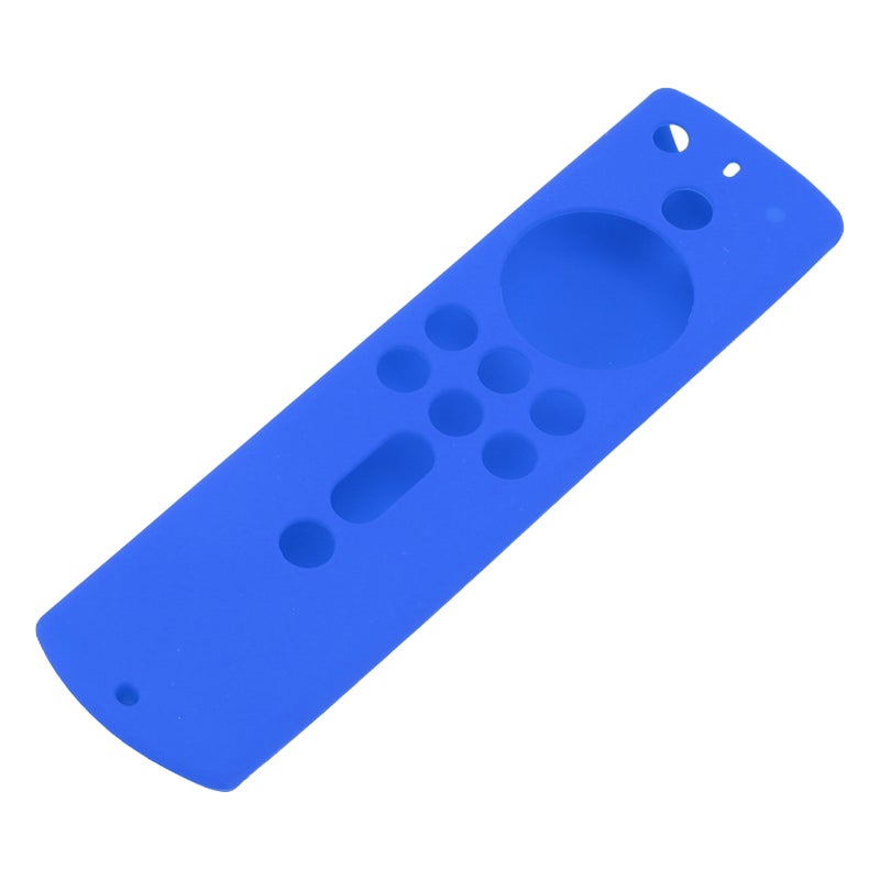 Silicone Protective Case for Fire TV Stick 4K 2018 Remote Control Shockproof Anti Slip Protective Cover Blue - Image 2
