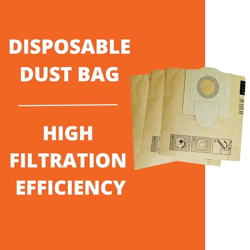 Fein Disposable Dust Bag for Two Stage Dust Collection on Turbo Vacuums - 3-Pack - 69908195015 - Image 2