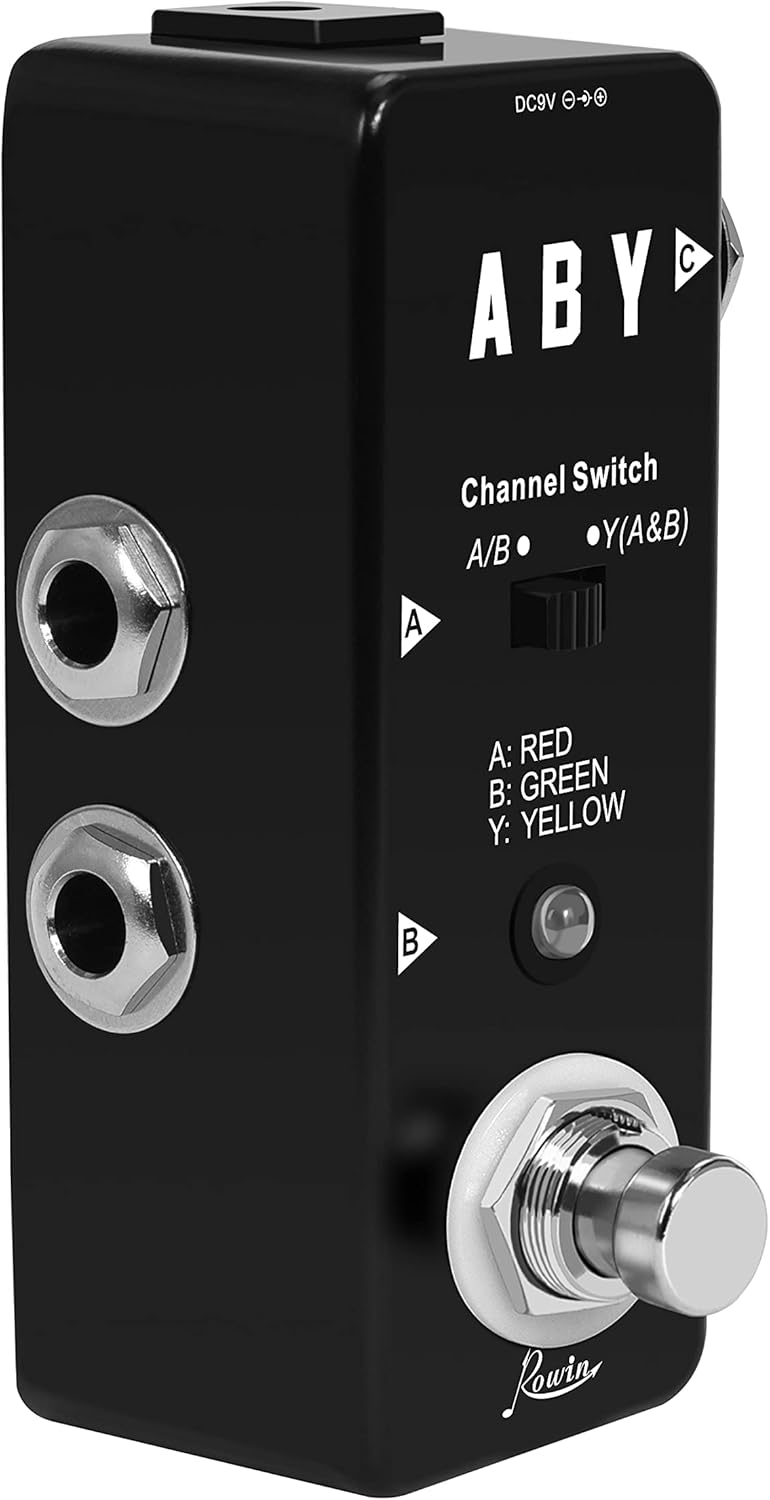 Rowin Vintage ABY Line Guitar Effect Pedal - Image 1