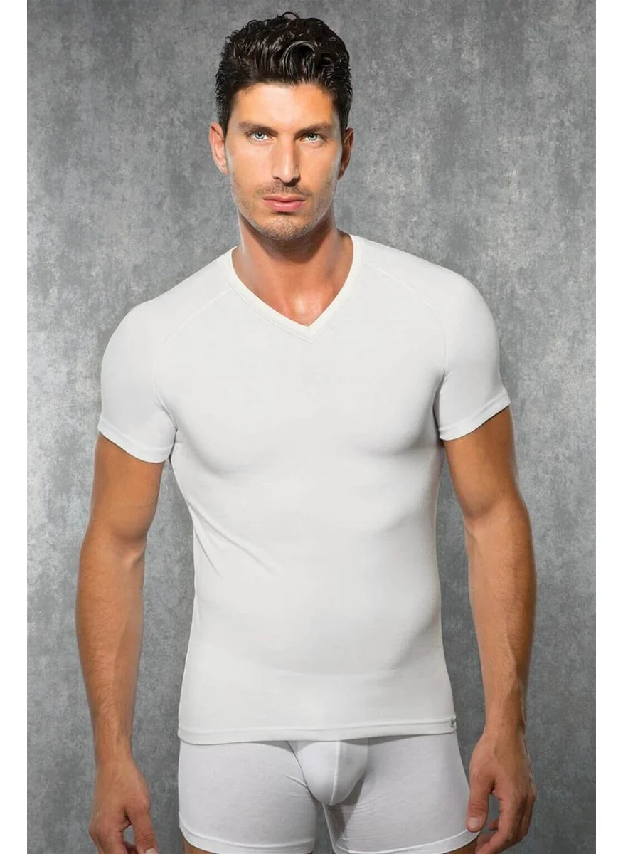 Doreanse 2885 Men's Double Effect Thermal V-Neck Underwear T-Shirt