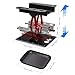 RCenjoy RC Car Work Stand Aluminum Repair Workstation Lift Lower with Screw Tray for Traxxas TRX4 Axial Arrma Redcat Losi 18 110 112 RC Car Tool Set Black - Image 4