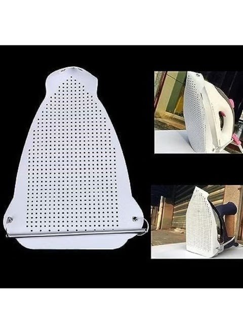 Ironing Cover, Ironing Board Protective Cover, Elastic Clothes Protector Size to Prevent Burning(White)