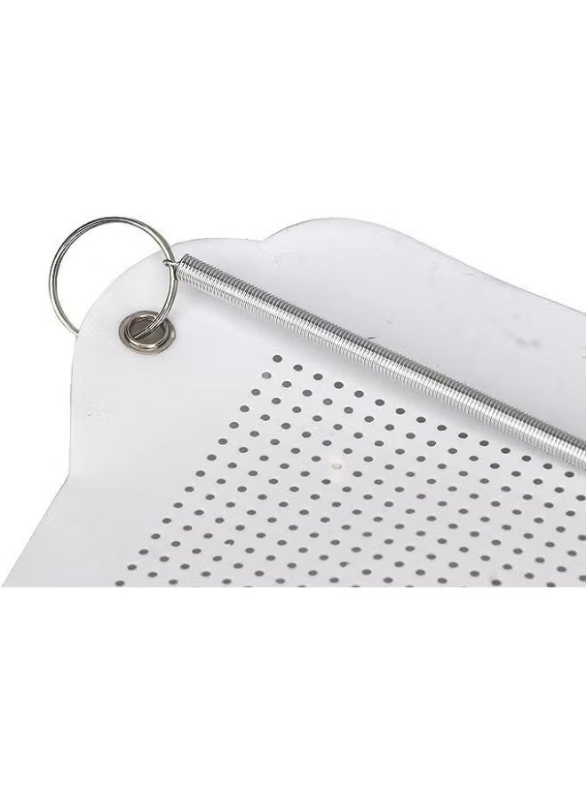 KITCHENOO - Ironing Cover, Ironing Board Protective Cover, Elastic Clothes Protector Size to Prevent Burning(White) - Image 1