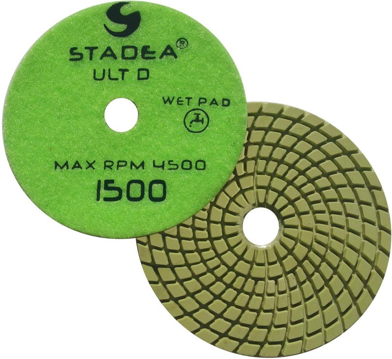 STADEA Stadea PPW190X 3 Granite Diamond Polishing Pads Kit For Granite Quartz Stones Polish  - Image 2