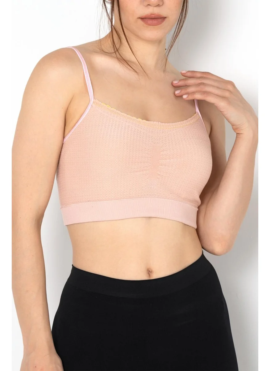 Gigotto Seamless Patterned Soft Bustier