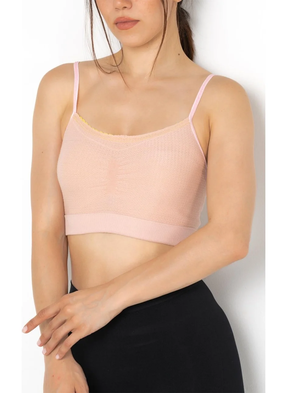 Gigotto Seamless Patterned Soft Bustier