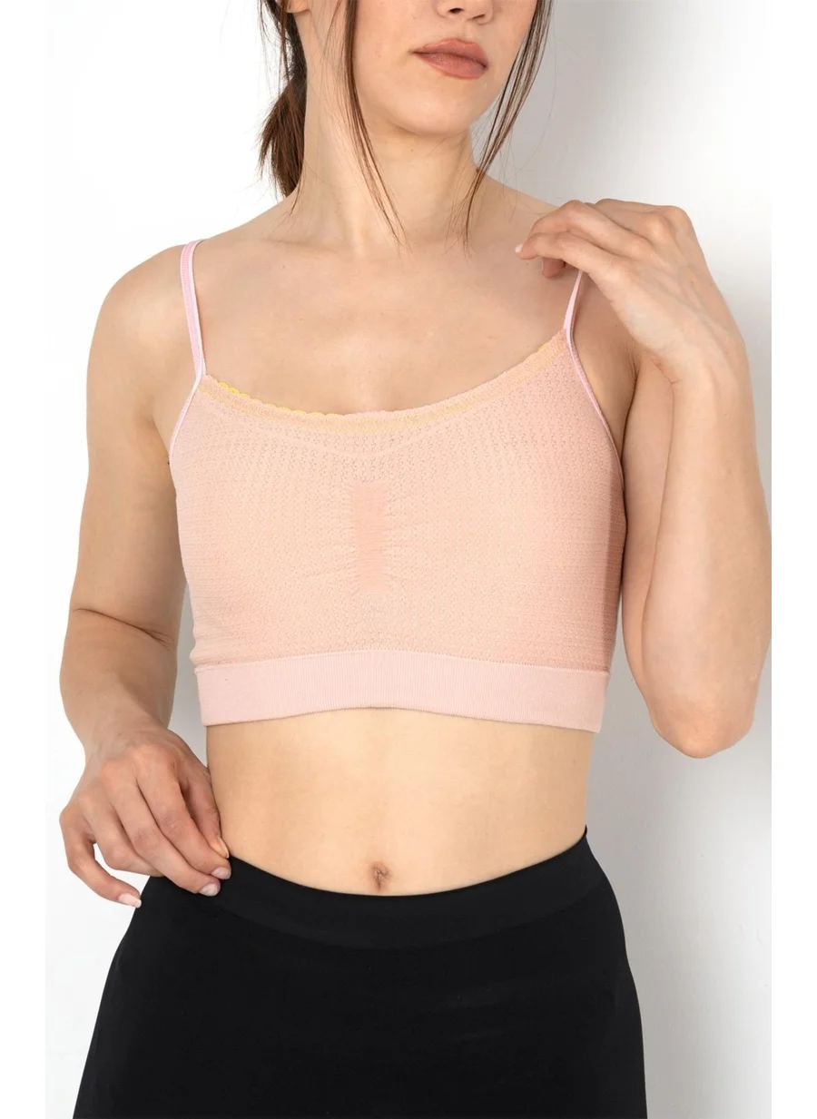 Gigotto Seamless Patterned Soft Bustier