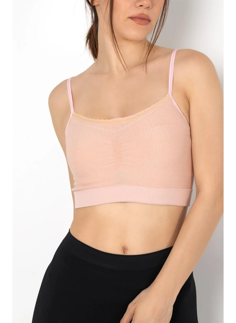 Gigotto Seamless Patterned Soft Bustier