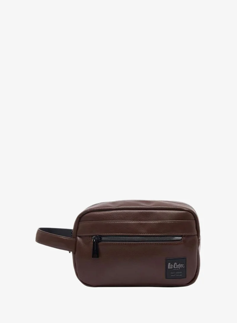 Lee Cooper TAN Men Textured Pouch for Men | Best Price UAE