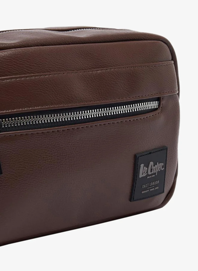 Lee Cooper TAN Men Textured Pouch for Men | Best Price UAE