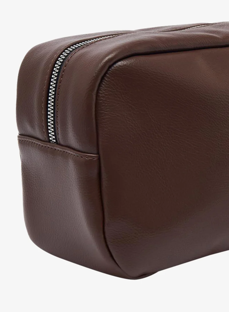 Lee Cooper TAN Men Textured Pouch for Men | Best Price UAE
