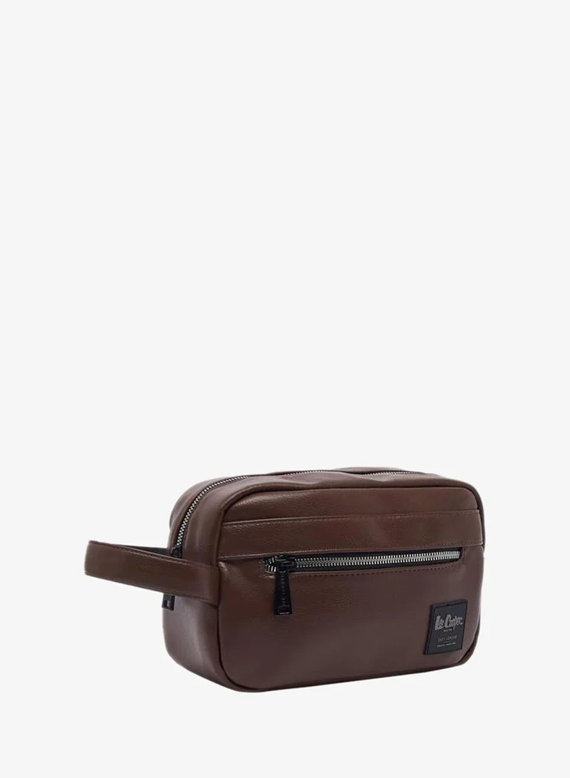 Lee Cooper TAN Men Textured Pouch for Men | Best Price UAE