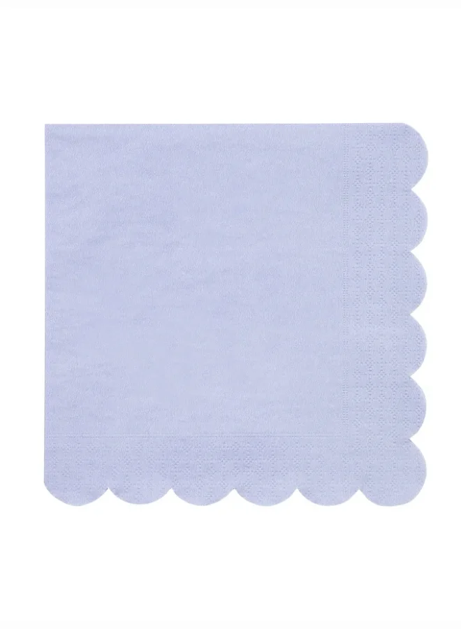 Meri Meri Blue Simply Eco Large Napkins