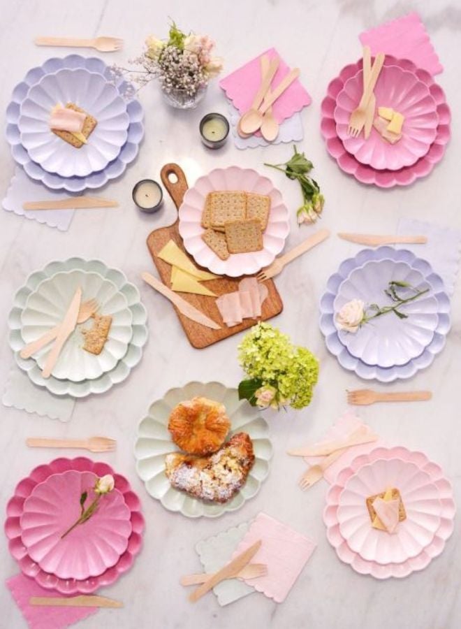 Meri Meri Lilac Simply Eco Large Napkins - Image 2