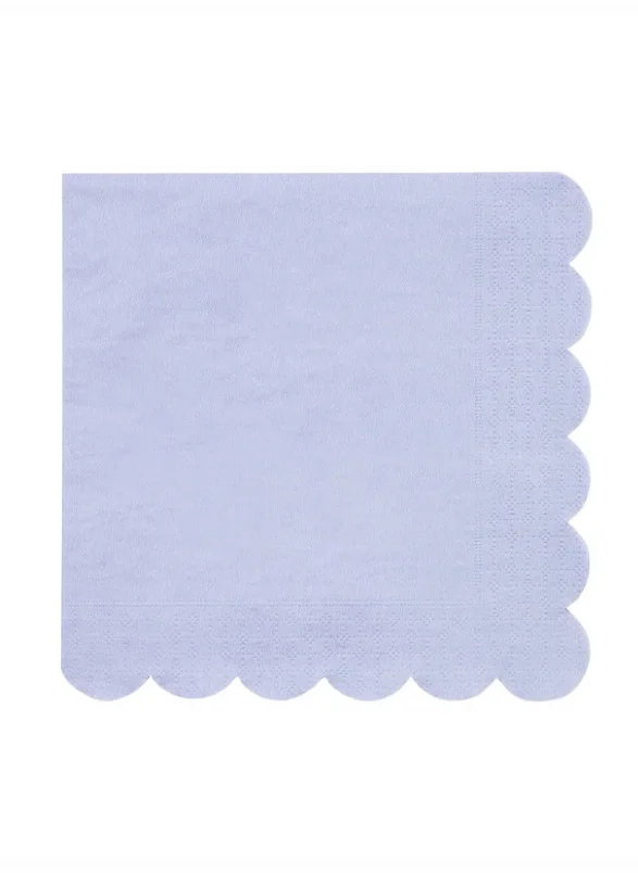 Meri Meri Blue Simply Eco Large Napkins