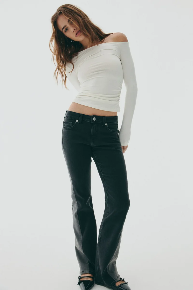 H&M Draped one-shoulder top