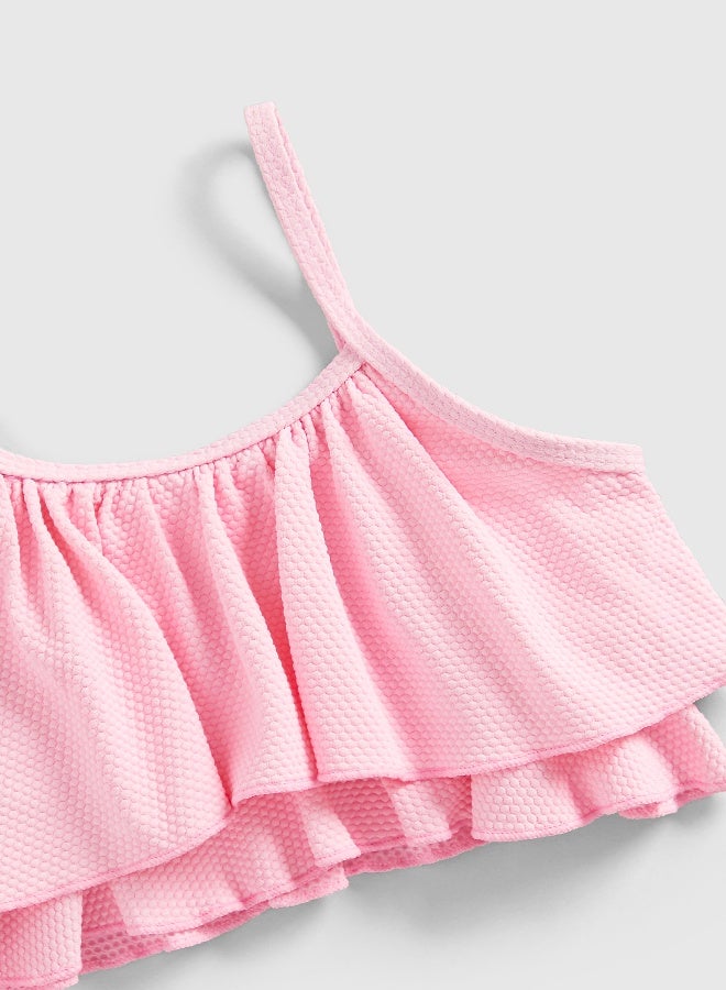 mothercare Pink Ruffle Bikini - Image 4