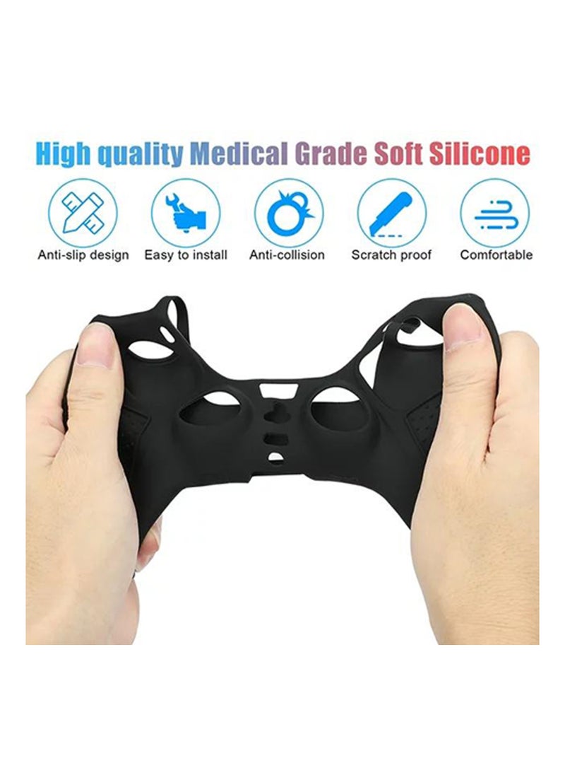Rightsure Controller Grip Cover Ergonomic Soft Ultra-Thin Silicone Protective Cover Gamepad Case for Playstation 5 Wireless Controller  - Image 3