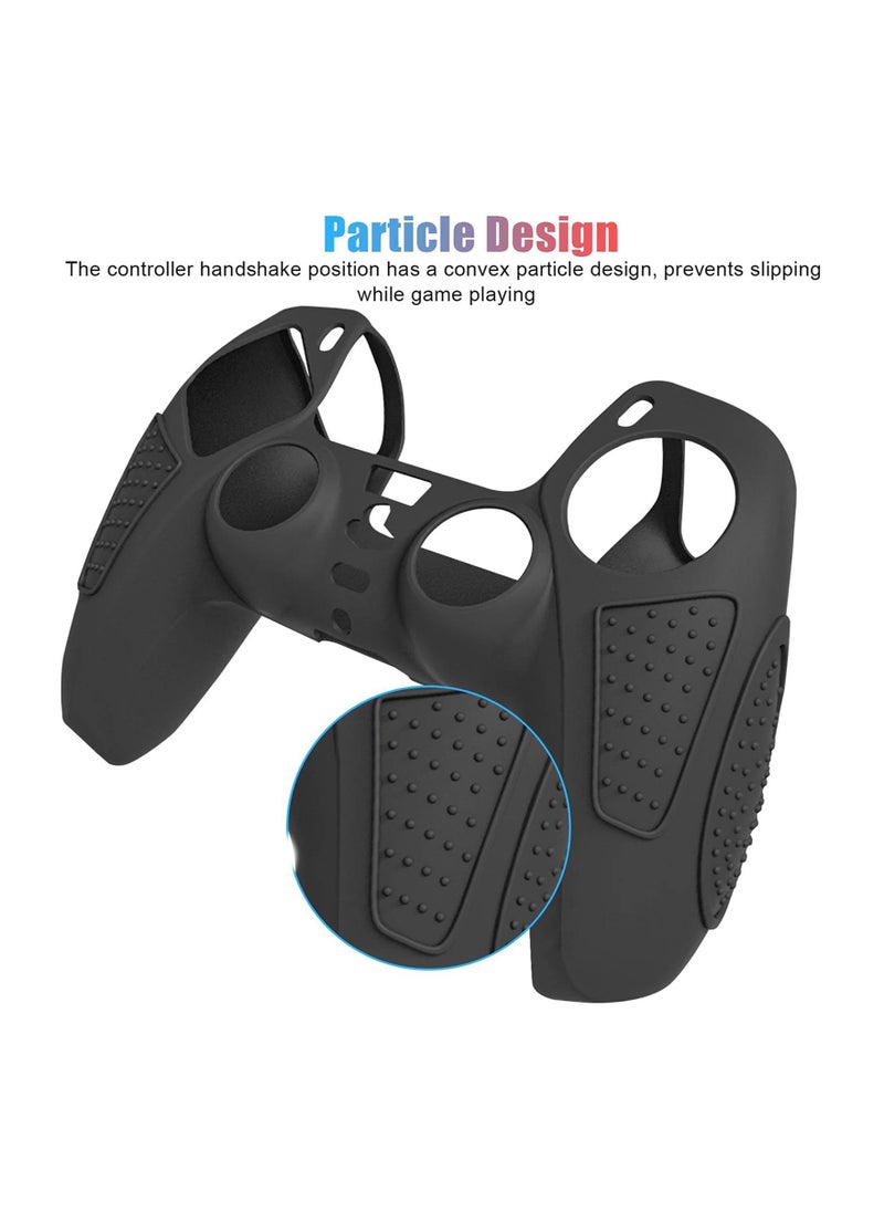 Rightsure Controller Grip Cover Ergonomic Soft Ultra-Thin Silicone Protective Cover Gamepad Case for Playstation 5 Wireless Controller  - Image 4