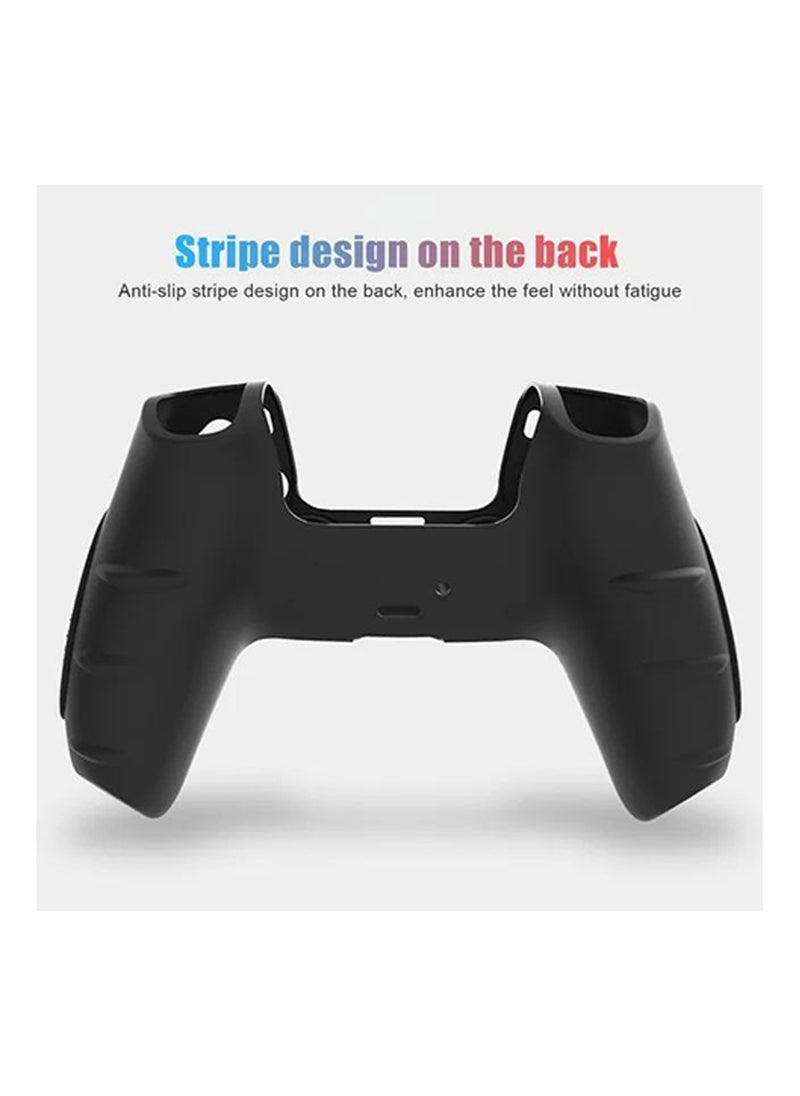 Rightsure - Controller Grip Cover Ergonomic Soft Ultra-Thin Silicone Protective Cover Gamepad Case for Playstation 5 Wireless Controller - Image 1