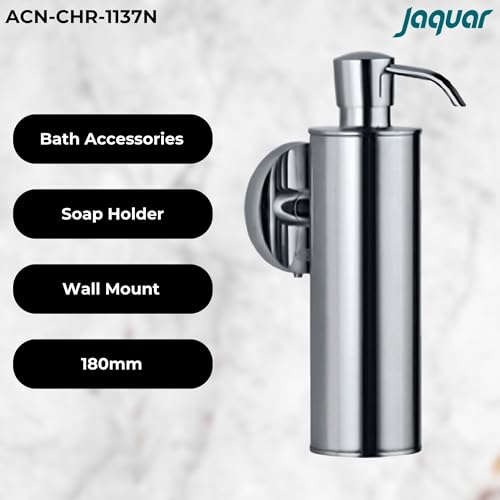 Jaquar Soap Dispenser with Metallic Bottle - Image 2