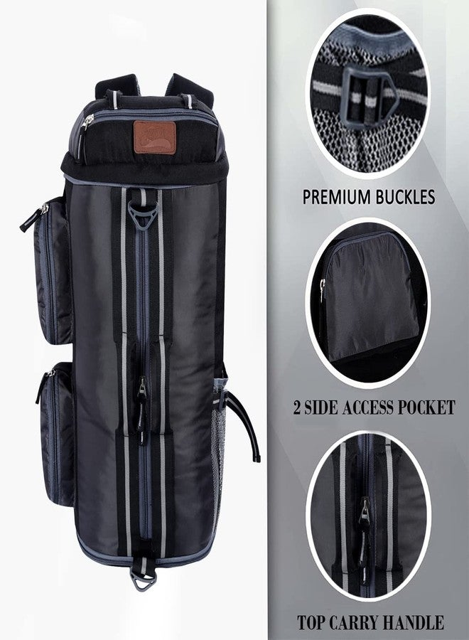 Leather World Rucksack Water-Resistant Travel Backpack Convertible Duffel Bag for Trekking, Hiking with Laptop Compartmet for Men Women - Grey - Image 3