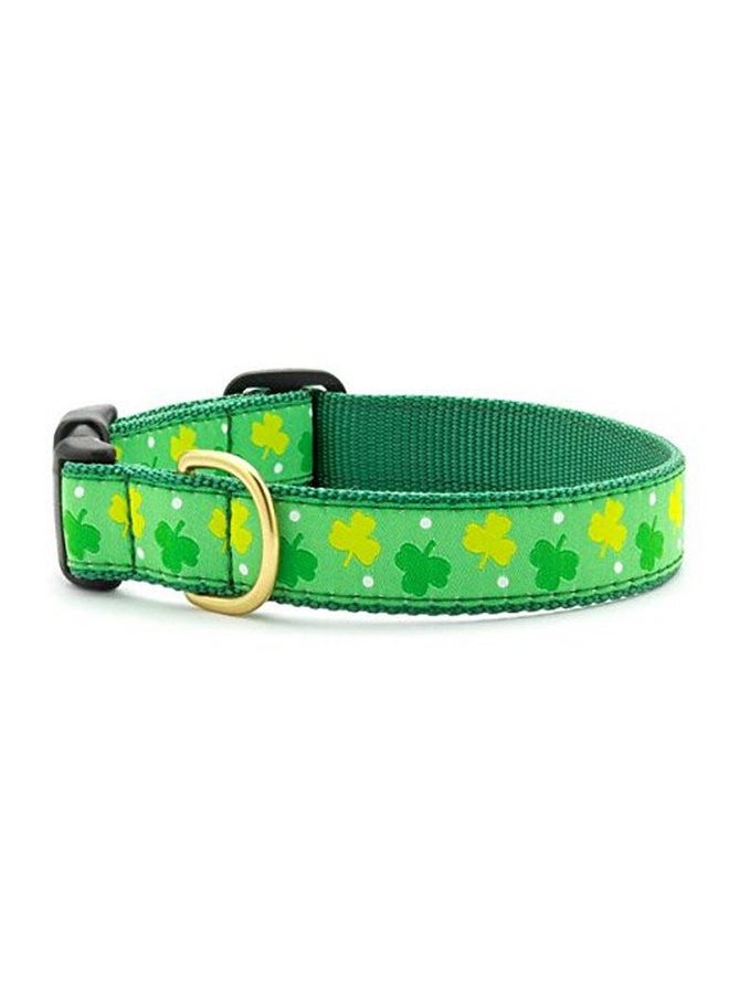 Up Country Up Country Shamrock Dog Collar, 5/8” Width, Small (9 to 15 inches)  - Image 2