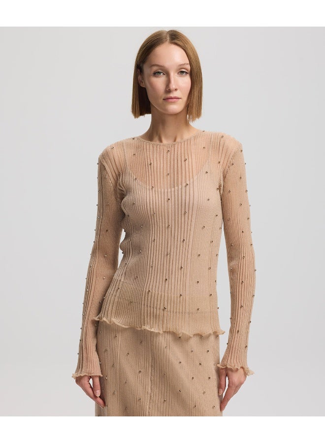 Ipekyol Embroidered Knit Sweater  - Image 1