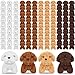 Sosation 472 Inch Mini Puppy Stuffed Animal Adopt a Puppy Favors Small Push Dogs Bulk Graduation Party Gifts for Kids Birthday Vet Receptionist Week Carnival Prize20 PcsStandard Multicolor - Image 3