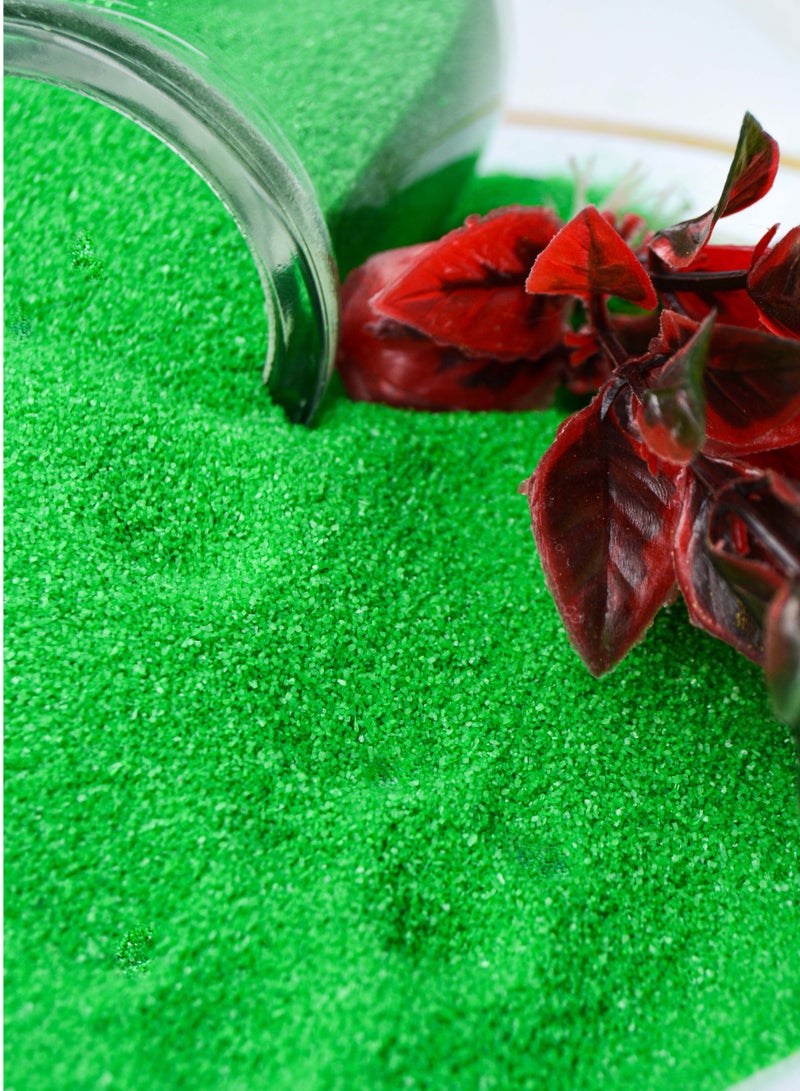 10kg Emerald Green Aquarium Sand – Perfect for Aquascaping, Crafts & Creative Decor