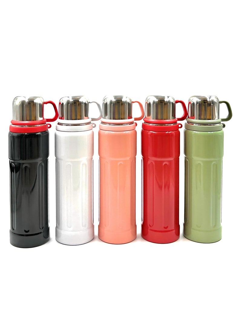 VIO Vacuum Insulated Flask 1000mL  Stainless Steel Double Walled BPA Free Leak Proof Portable Hot & Cold Beverage Thermos Travel Mug Reusable Eco Friendly Stay Hydrated Superior Temperature Retention  - Image 2