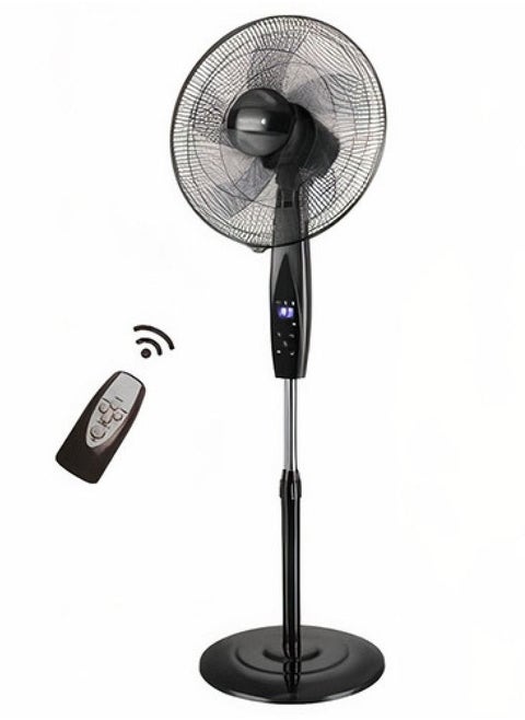 Dots Stand Fan with Remote Control - 16 Inch and 60 Watt