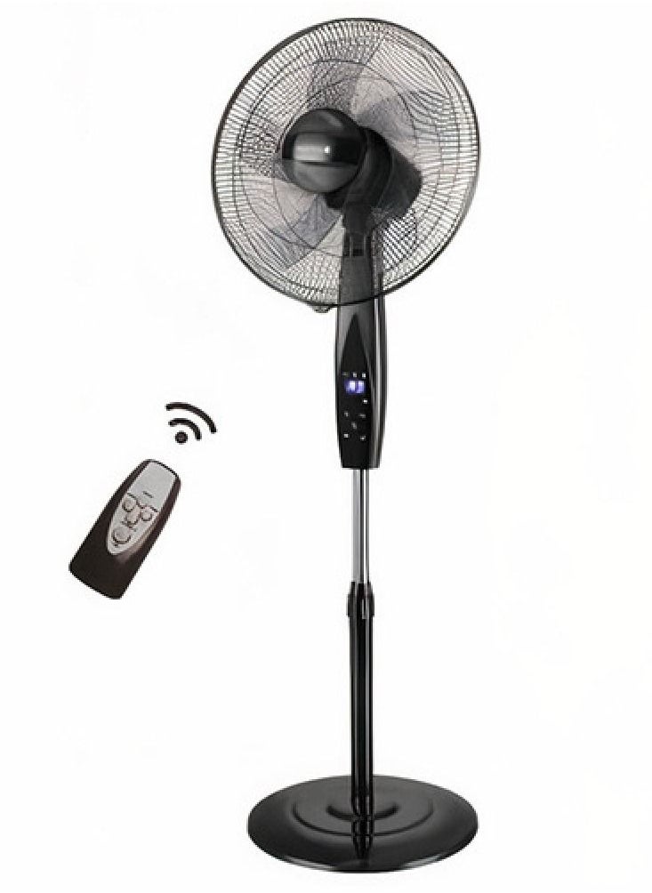 Dots Stand Fan with Remote Control - 16 Inch and 60 Watt