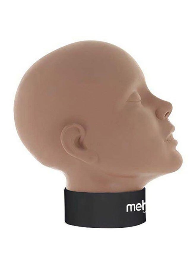 mehron - Makeup Practice Head | Mannequin Head for Makeup, Special FX, & Face Painting for Students - Image 1