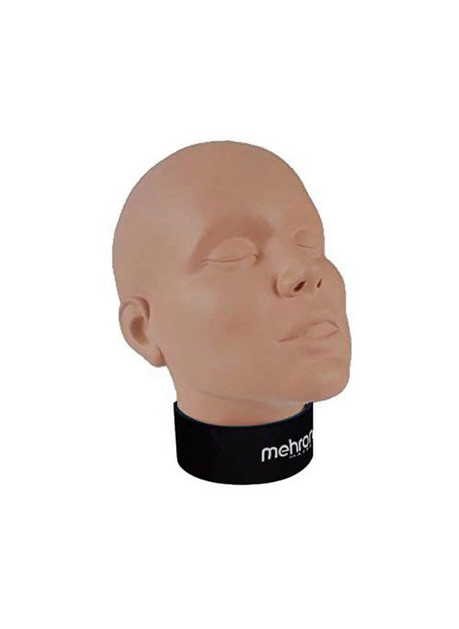 mehron - Makeup Practice Head | Mannequin Head for Makeup, Special FX, & Face Painting for Students - Image 1