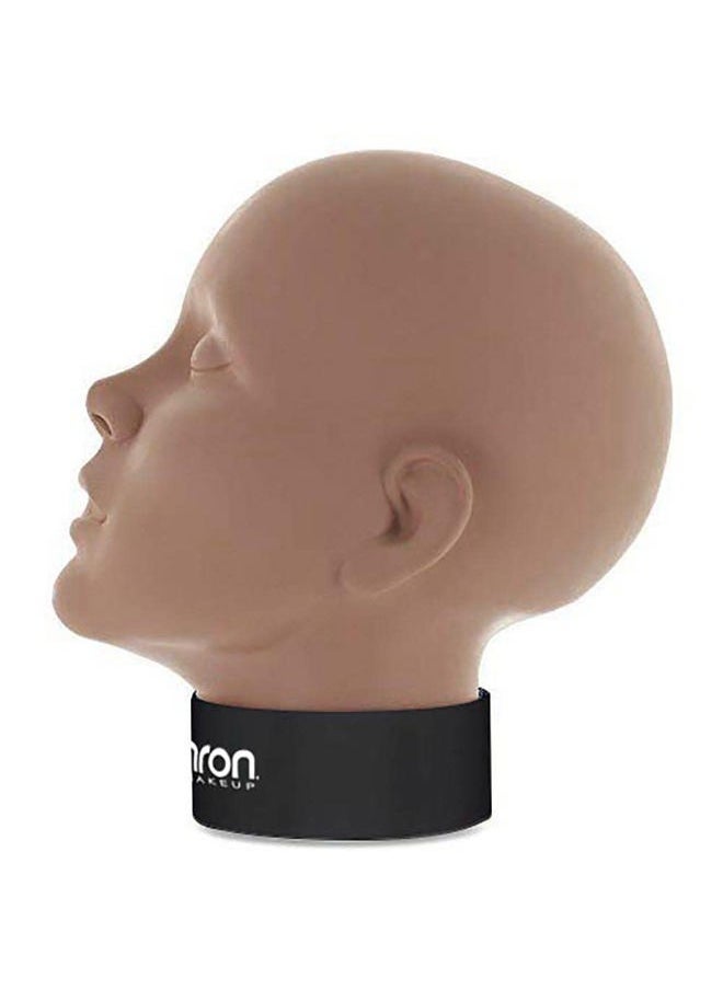 mehron - Makeup Practice Head | Mannequin Head for Makeup, Special FX, & Face Painting for Students - Image 1