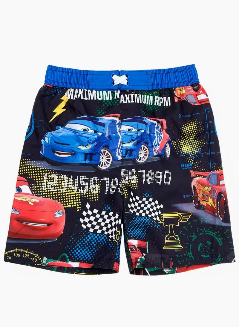 Disney Pixar Cars Disney Car Ligtning Mcqueen Boy Swim short - Image 1