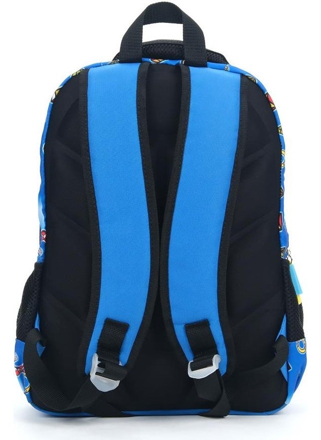 Masho Trend - Speed Sonic School Bag + Lunch Box + Pencil Case Super Sonic Bag Primary School Bag Backpack - Image 1