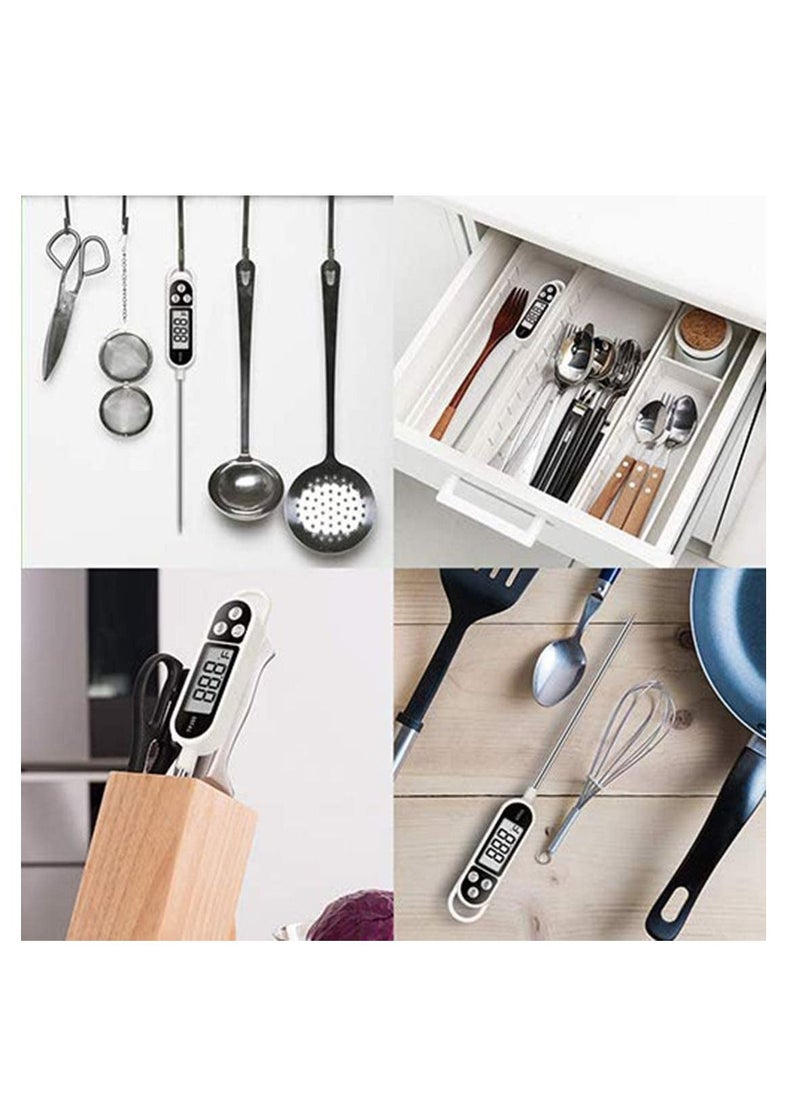 Y&D Digital Instant Read Meat Thermometer Kitchen Cooking Food Candy for Oil Deep Fry BBQ Grill Smoker temperature Milk Etc  - Image 2