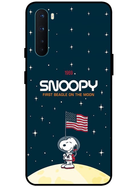 Protective Case Cover For OnePlus Nord Smart Series Printed Protective Case Cover for OnePlus Nord 1969 Snoopy First Beagle On The Moon