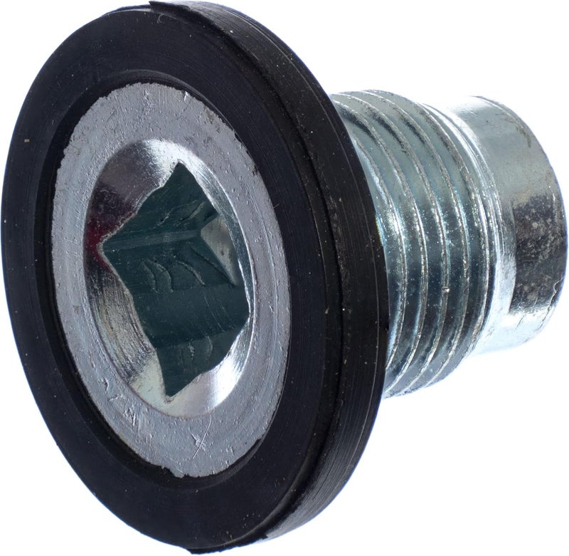 APDTY 101284 Engine Oil Pan Drain Plug with Gasket for Cummins Diesel Engines - Image 1