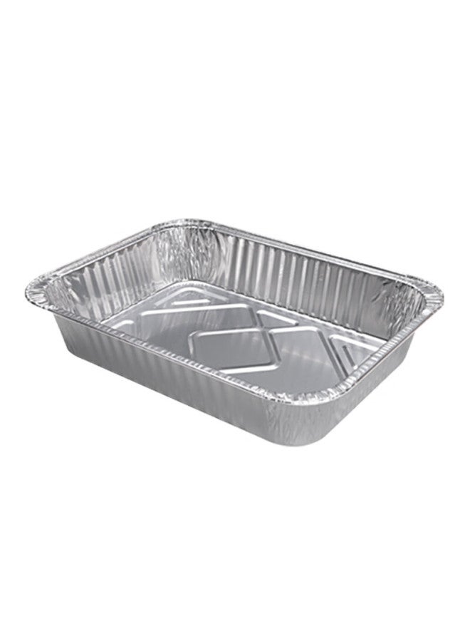 Faxilon Faxi Long Barbecue Aluminum Foil Tray 4900ml*10, Disposable Fish Grilling Box, Baking Oven Camping Picnic Tray - Image 5