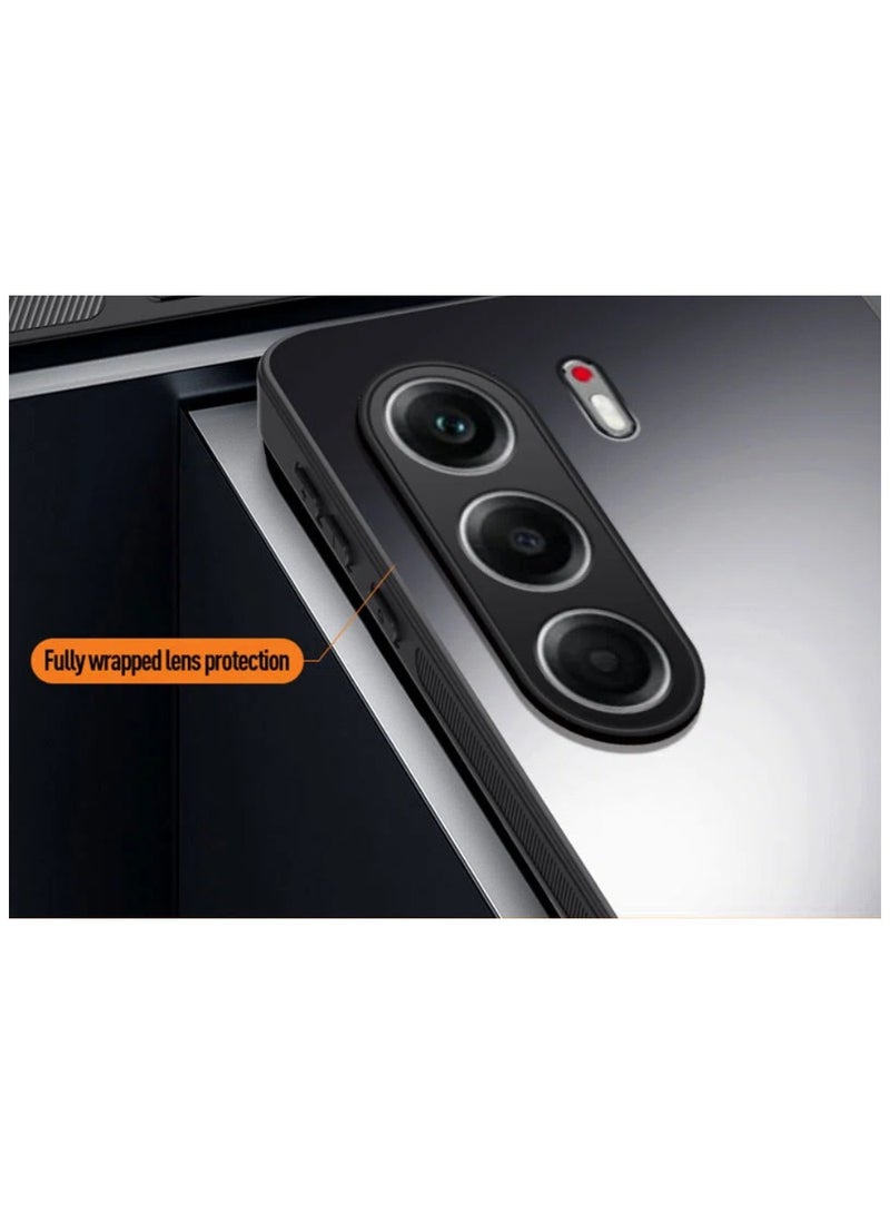 general Case compatible with Tecno Camon 40, frosted case with fully wrapped lens film and anti-slip texture, soft TPU drop-proof case - Image 4