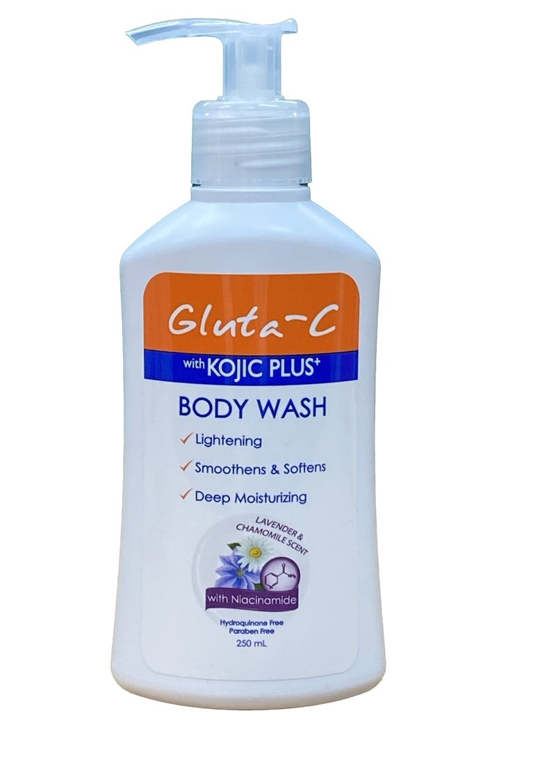 Kojic Plus+ Body Wash With Lavender Scent 250ml