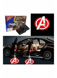 General 2-Piece LED Car Door Avengers2 Logo Projector Shadow Light Set  - Image 1