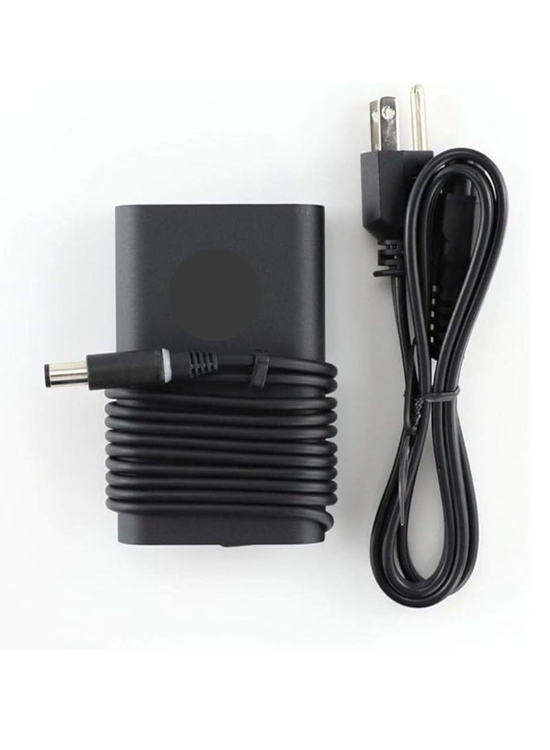 Terabyte شاحن محول طاقة 65 واط 19.5 فولت 3.34 أمبير لجهاز لابتوب لاتيتيود E6440 E6540 E7240 E7250 E7440 E7450 E7470 E5250 E5450 E5440 E5270 E5280 E7280 E7380 LA65NM130 HA65NM130 مع كابل الطاقة - Image 1